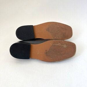 Madewell Bennie Loafer black leather flats 6